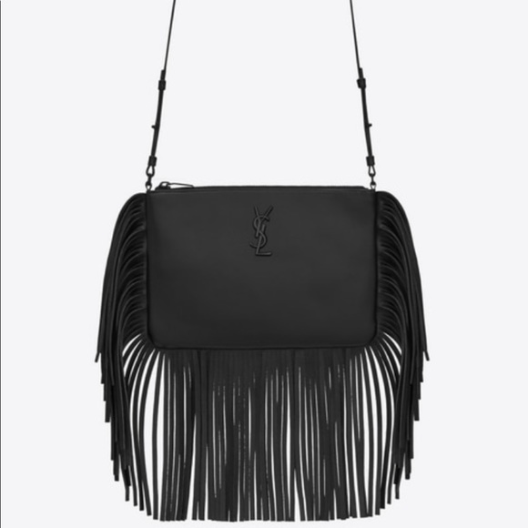 ysl fringe crossbody